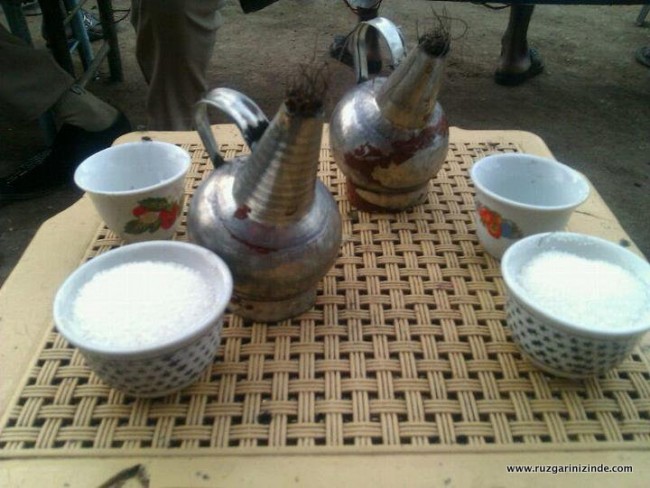 Sudan Kahve Sunumu